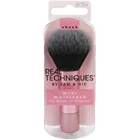 Real Techniques Mini Multitask - Brocha de maquillaje para aplicar colorete- polvos bronceadores e iluminador- tamaño…